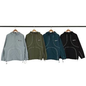 trapstar reflective windproof jacket multicolor