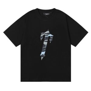 trapstar camouflage print t shirt