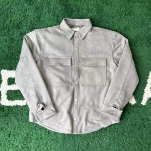 fog suede work jacket black