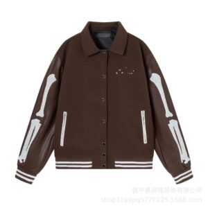 amiri embroidered bomber jacket, multi color