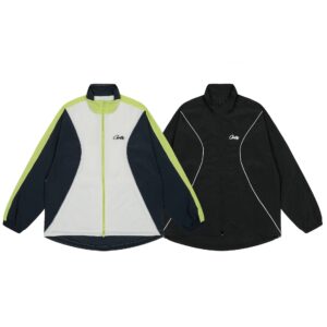 corteiz colorblock windbreaker jacket multi