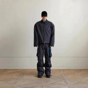 fararchive nylon utility jacket dark gray