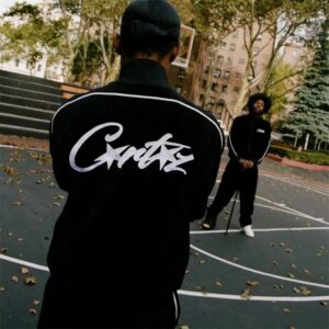 corteiz embroidered jacket set multi