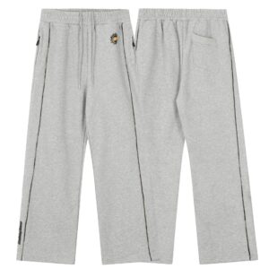 broken planet hoodie set grey