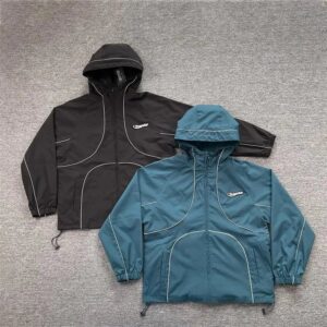 trapstar reflective windproof jacket multicolor