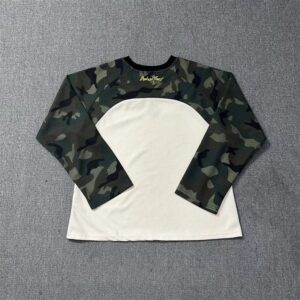 bp raglan long sleeve tee camouflage