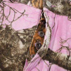 stussy unisex camo jeans loose straight leg pants（pink/white）