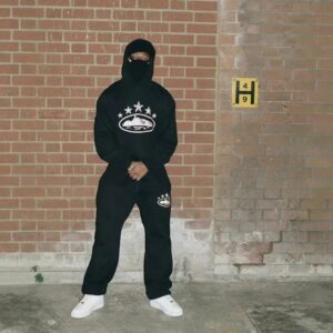 unisex star print tracksuit multi