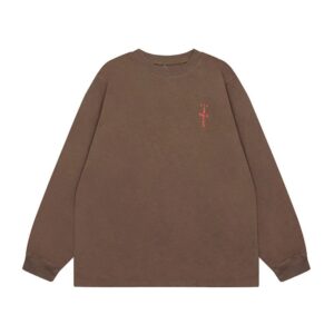 travis scott x mcdonald's tee brown