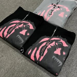 travis scott black tiger hoodie