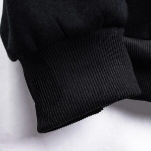 fear of god hoodie black