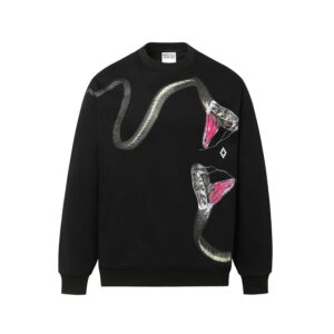 marcelo burlon wing print hoodie multicolor