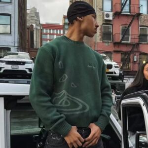 broken planet sweater multicolor