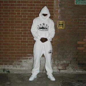 unisex star print tracksuit multi