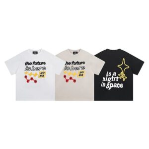 broken planet printed t shirt multi