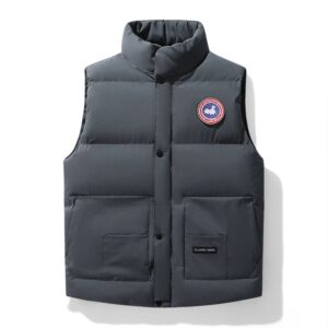 canada goose style vest multi color