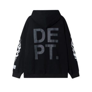 gallery dept flame hoodie, multi color