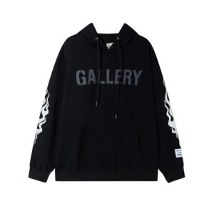 gallery dept flame hoodie, multi color