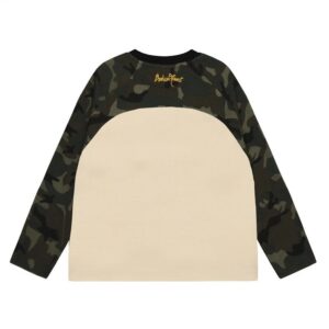 bp raglan long sleeve tee camouflage