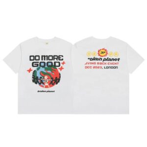 broken planet heart skull t shirt multicolor