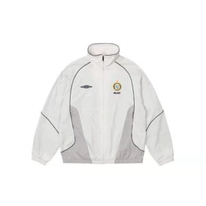 palace street jacket white/black