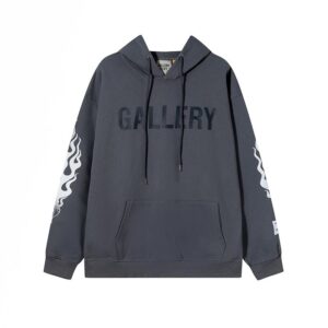gallery dept flame hoodie, multi color