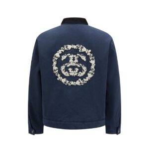 stussy x denim tears denim jacket, blue