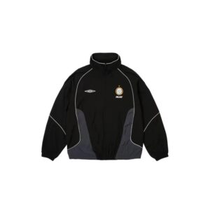 palace street jacket white/black