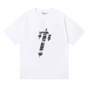 trapstar camouflage print t shirt