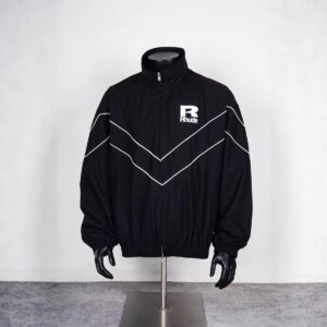rhude striped track jacket multicolor