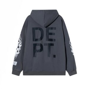 gallery dept flame hoodie, multi color