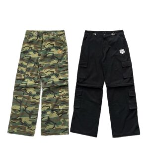 bp camo cargo pants multicolor