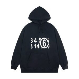 ​​maison margiela unisex french terry hoodie​
