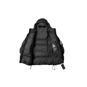 palace black winter jacket