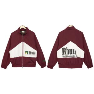 rhude colorblock jacket multicolor
