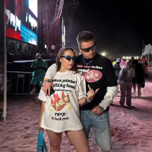 broken planet black white t shirt