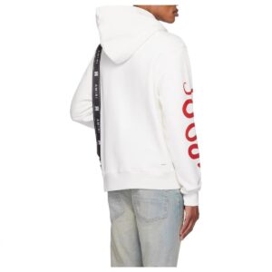 amiri red snake hoodie multicolor