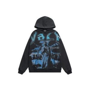 va&le graphic hoodie multicolor