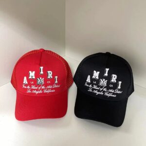 amiri embroidered baseball cap multicolor