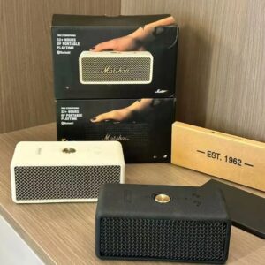 marshall emberton iii bluetooth speaker black white