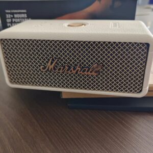 marshall emberton iii bluetooth speaker black white