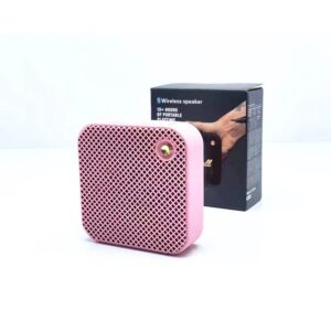 marshall willen bluetooth speaker red
