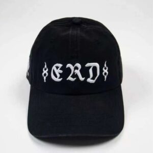 erd embroidered baseball cap multicolor