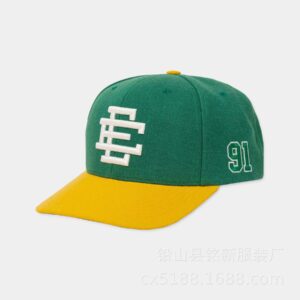 ee baseball cap with 3d embroidery peaked cap