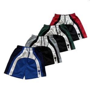 trapstar logo shorts multicolor