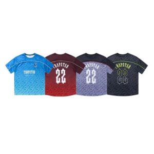 trapstar gradient mesh tee multicolor