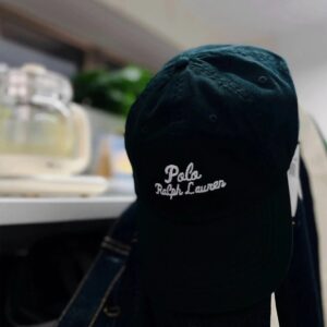 ralph lauren embroidered strap cap multicolor