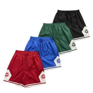 bp colorblock mesh shorts multicolor