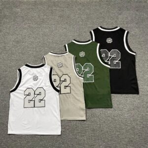 broken planet mesh jersey multi colored