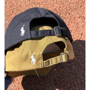 ralph lauren embroidered strap cap multicolor